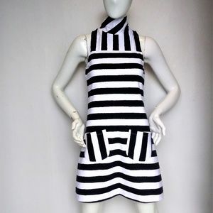 Others Follow Sleeveless Striped Mini Dress - S